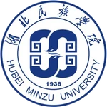 Logo Đại học Dân tộc Hồ Bắc