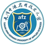 Logo Đại học Kĩ thuật Ứng dụng Trung - Đức Thiên Tân